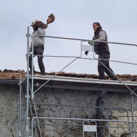 4 voyages de camions à la déchetterie seront nécessaires